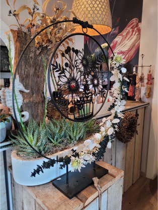 Blumen Dekoration und Floristik