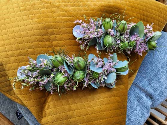 Blumen Dekoration und Floristik