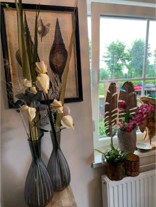 Blumen Dekoration und Floristik