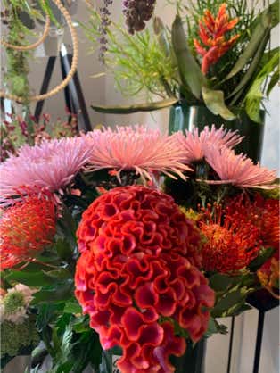 Blumen Dekoration und Floristik