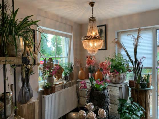 Blumen Dekoration und Floristik