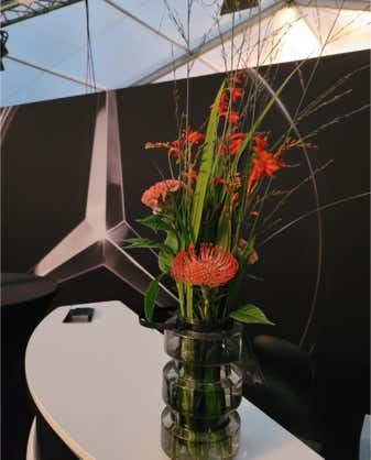 Blumen Dekoration und Floristik